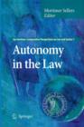 Image for Autonomy in the Law