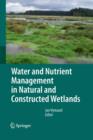 Image for Water and Nutrient Management in Natural and Constructed Wetlands