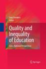 Image for Quality and Inequality of Education : Cross-National Perspectives