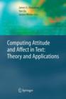 Image for Computing Attitude and Affect in Text: Theory and Applications