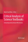 Image for Critical Analysis of Science Textbooks : Evaluating instructional effectiveness