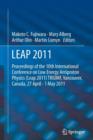Image for LEAP 2011 : Proceedings 10th International Conference on Low Energy Antiproton Physics