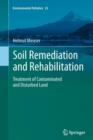 Image for Soil Remediation and Rehabilitation