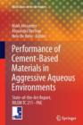 Image for Performance of Cement-Based Materials in Aggressive Aqueous Environments