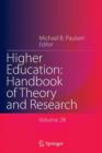 Image for Higher Education: Handbook of Theory and Research : Volume 28