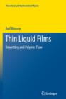 Image for Thin Liquid Films