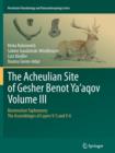 Image for The Acheulian Site of Gesher Benot  Ya‘aqov  Volume III