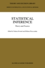Image for Statistical Inference: Theory and Practice