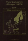 Image for Major Companies of Europe 1990/91 Volume 3: Major Companies of Western Europe Outside the European Economic Community