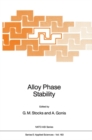 Image for Alloy Phase Stability : 163