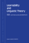 Image for Learnability and Linguistic Theory