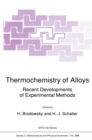 Image for Thermochemistry of Alloys: Recent Developments of Experimental Methods
