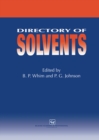 Image for Directory of Solvents