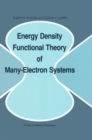 Image for Energy density functional theory of many-electron systems