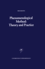 Image for Phenomenological Method: Theory and Practice