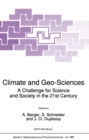 Image for Climate and Geo-Sciences: A Challenge for Science and Society in the 21st Century