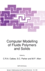 Image for Computer Modelling of Fluids Polymers and Solids