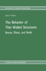 Image for Behavior of Thin Walled Structures: Beams, Plates, and Shells : 8