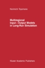 Image for Multiregional Input - Output Models in Long-Run Simulation : 3