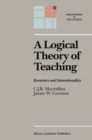 Image for Logical Theory of Teaching: Erotetics and Intentionality : 1