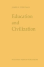 Image for Education and civilization
