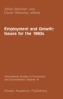 Image for Employment and growth: issues for the 1980&#39;s