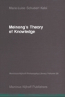 Image for Meinong&#39;s theory of knowledge : v.28