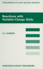 Image for Reactions with variable-charge soils.