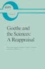 Image for Goethe and the sciences: a reappraisal