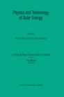 Image for Physics and technology of solar energy.: (Photovoltaics and solar energy materials.) : Vol.2,