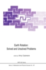 Image for Earth rotation: solved and unsolved problems