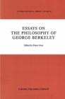 Image for Essays on the Philosophy of George Berkeley