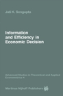 Image for Information and efficiency in economic decision