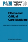 Image for Ethics and Critical Care Medicine