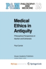 Image for Medical Ethics in Antiquity
