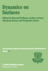 Image for Dynamics on surfaces: proceedings of the Seventeenth Jerusalem Symposium on Quantum Chemistry and Biochemistry, held in Jerusalem, Israel, 30 April-3 May 1984