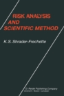 Image for Risk Analysis and Scientific Method: Methodological and Ethical Problems with Evaluating Societal Hazards
