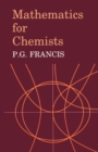 Image for Mathematics for chemists