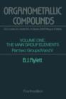 Image for Organometallic Compounds : Volume One The Main Group Elements Part Two Groups IV and V