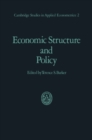 Image for Economic structure and policy: with applications to the British economy