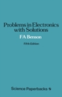 Image for Problems in electronics with solutions