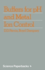 Image for Buffers for pH and Metal Ion Control