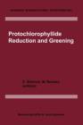 Image for Protochlorophyllide Reduction and Greening