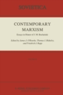 Image for Contemporary Marxism: Essays in Honor of J. M. Boche?ski