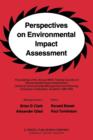 Image for Perspectives on Environmental Impact Assessment : Proceedings of the Annual WHO Training Courses on Environmental Impact Assessment, Centre for Environmental Management and Planning, University of Abe