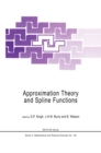 Image for Approximation theory and spline functions