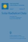 Image for Solar Radiation Data : Proceedings of the EC Contractors’ Meeting held in Brussels, 18–19 October 1982