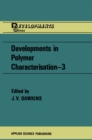 Image for Developments in Polymer Characterisation-3