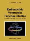 Image for Radionuclide Ventricular Function Studies