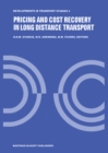 Image for Pricing and Cost Recovery in Long Distance Transport